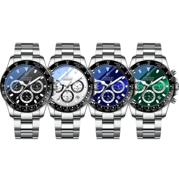 Chenxi CHENXI 908 Chronograph Quartz Watch With Luminous Hands