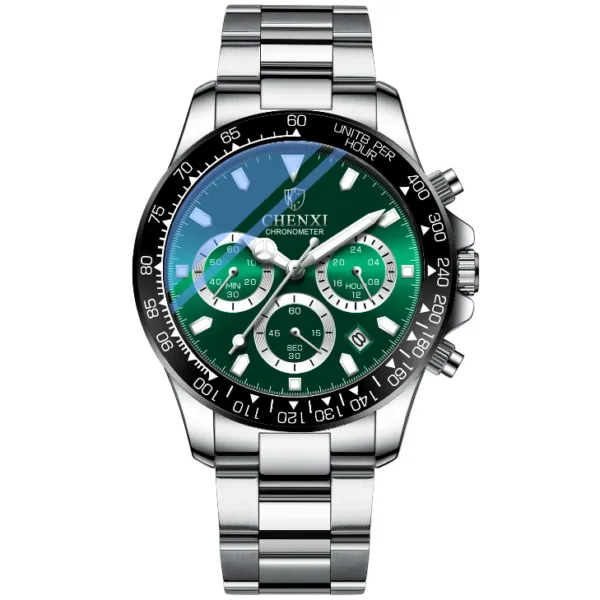 chenxi CHENXI 908 Chronograph Quartz Watch with Luminous Hands