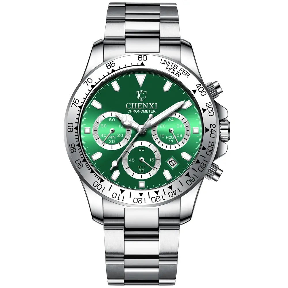 chenxi CHENXI 908 Sport Chronograph with Auto Date & Luminous Hands
