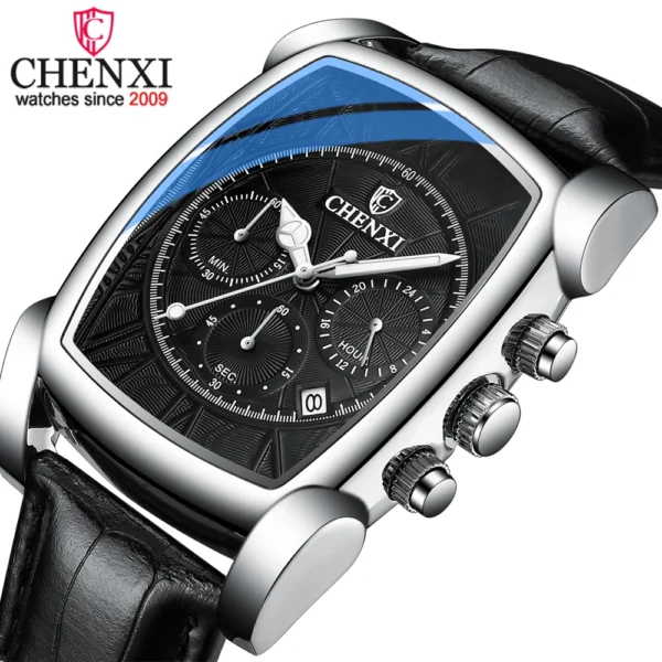 Chenxi CHENXI 909 Classic Square Dial With Leather Strap