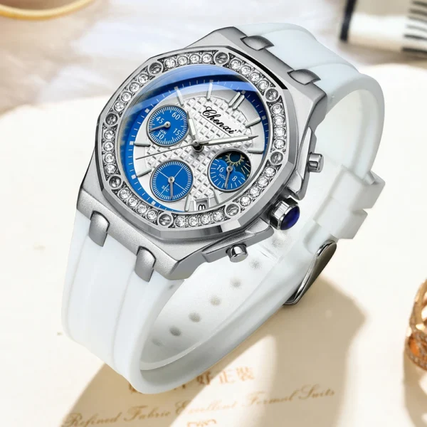 Chenxi CHENXI 912 Rhinestone Chronograph Women’s Luxury Watch