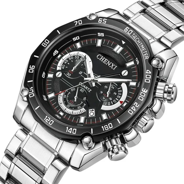 Chenxi CHENXI 929 Chronograph Men’s Watch With Stainless Steel Band