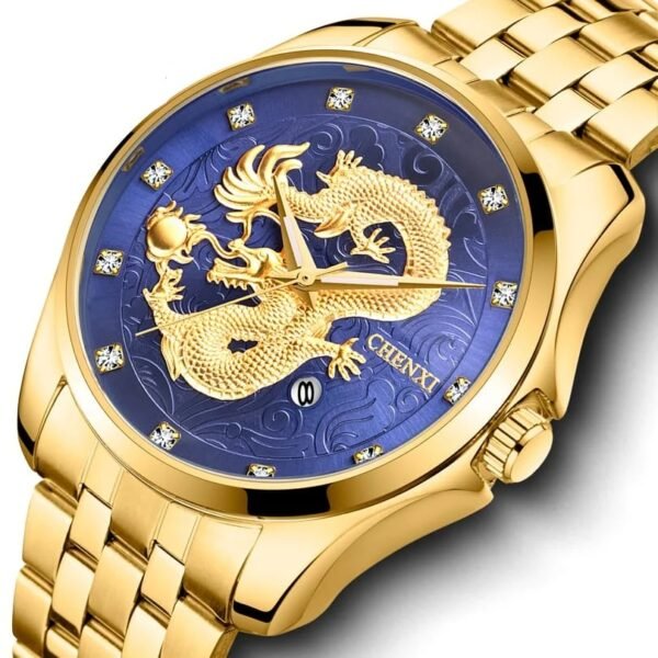 Chenxi CHENXI 8220 Luxury Dragon Quartz Watch