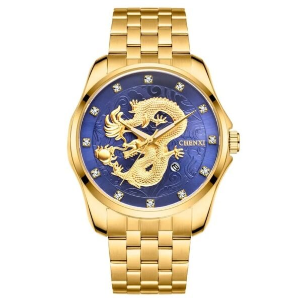 Chenxi CHENXI 8220 Luxury Dragon Quartz Watch