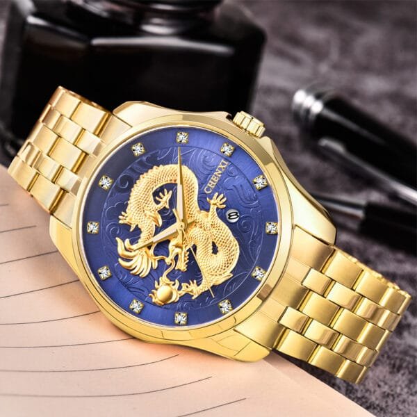 Chenxi CHENXI 8220 Luxury Dragon Quartz Watch