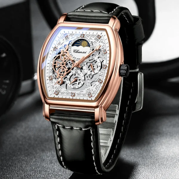 Chenxi CHENXI 8855 Luxury Skeleton Automatic Watch