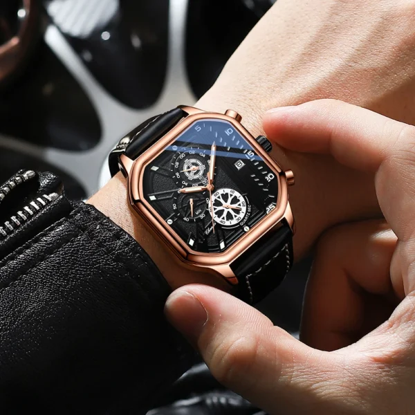 Chenxi CHENXI 904 Multi-Timezone Chronograph Watch