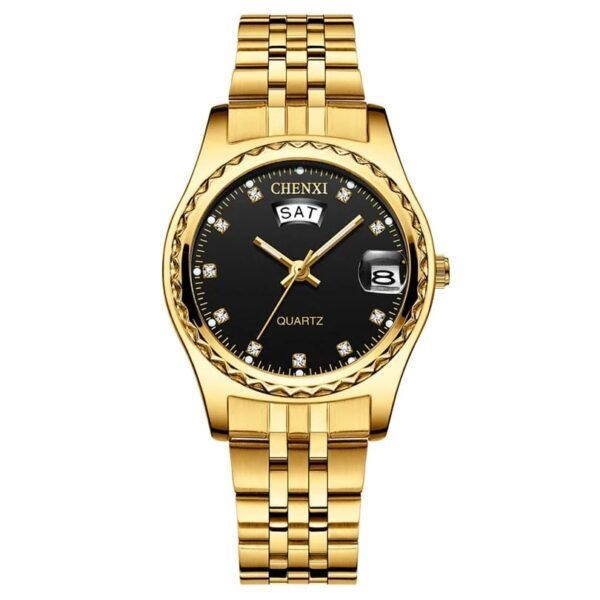 Chenxi CHENXI Women Luxury Quartz Watches Ladies Golden