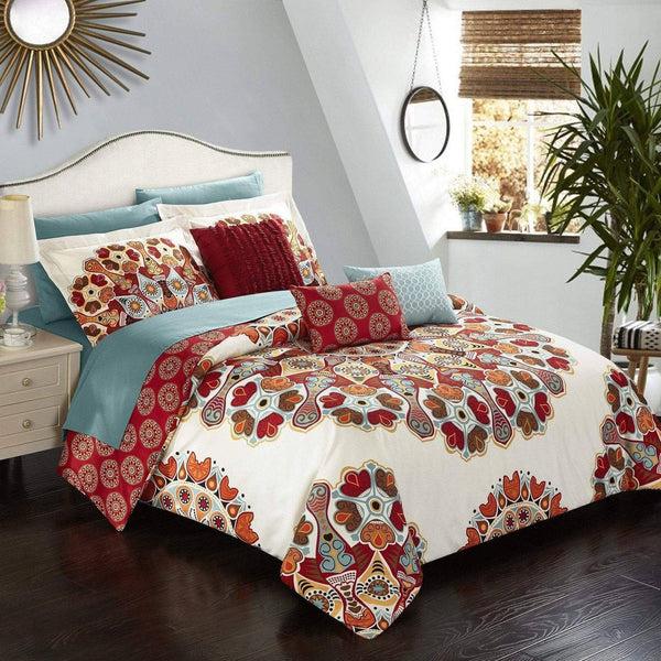 Chic Home Aberdeen 10 Piece Boho Paisley Comforter Set