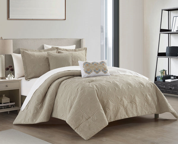 Chic Home Adaline 9 Piece Embroidered Comforter Set