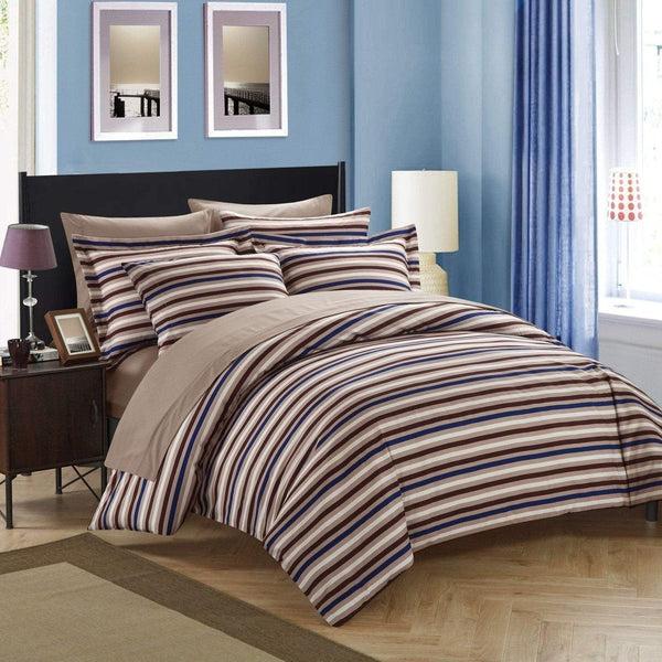 Chic Home Alyssa 3 Piece Reversible Duvet Cover Set