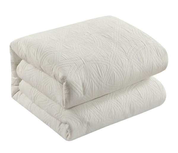 Chic Home Artista 5 Piece Cotton Blend Jacquard Comforter Set