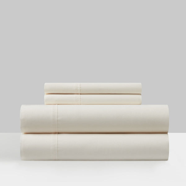 Chic Home Ashton 4 Piece Piping Flange Edge Sheet Set