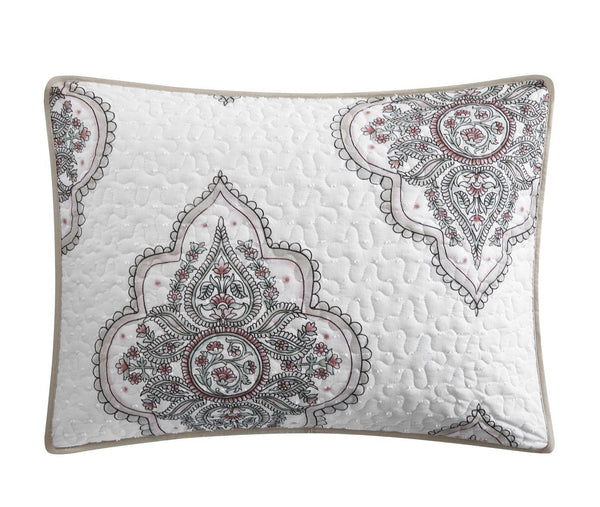 Chic Home Bentley 4 Piece Cotton Jacquard Quilt Set