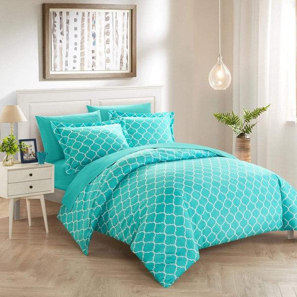 Chic Home Brooklyn 3 Piece Reversible Duvet Cover Set