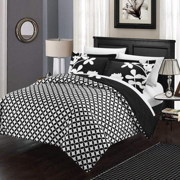 Chic Home Calla Lily 3 Piece Floral Duvet Cover Set
