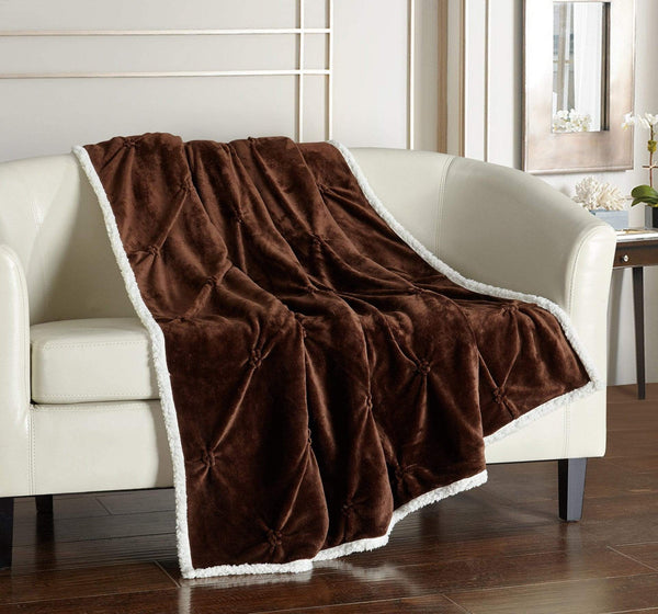Chic Home Alba Faux Fur Throw Blanket