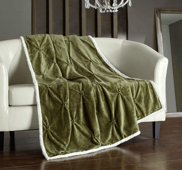 Chic Home Alba Faux Fur Throw Blanket