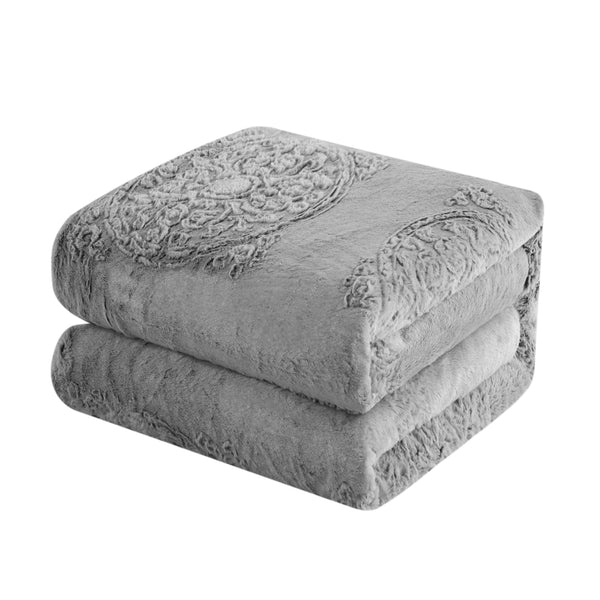 Chic Home Amara 7 Piece Faux Fur Comforter Set