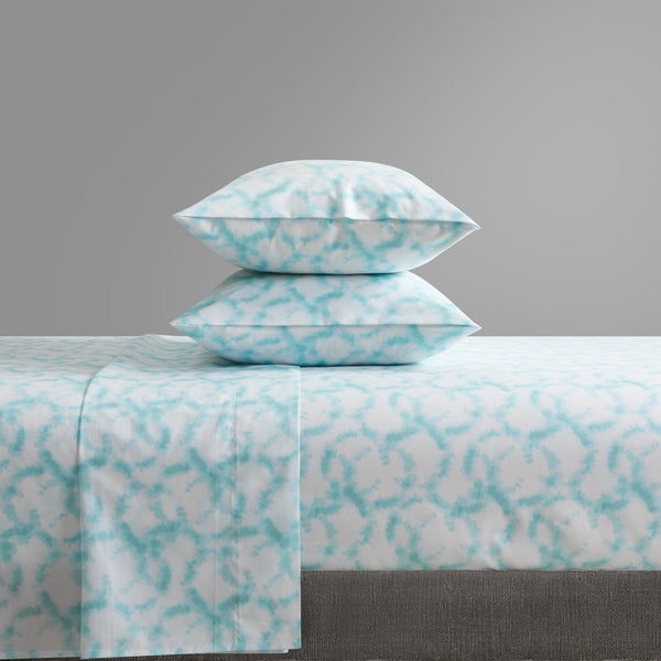 Chic Home Amira 4 Piece Watercolor Print Sheet Set