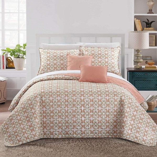 Chic Home Anat 5 Piece Reversible Quilt Set