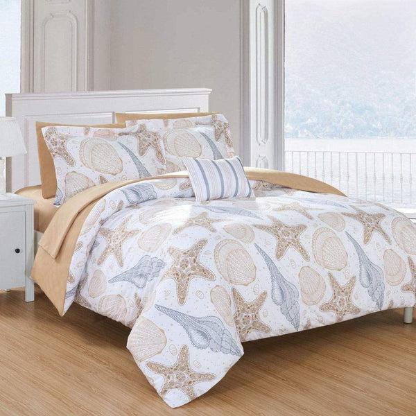 Chic Home Aquatic 8 Piece Reversible Comforter Set