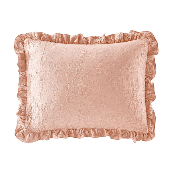 Chic Home Ashford 3 Piece Ruffled Quilt Set