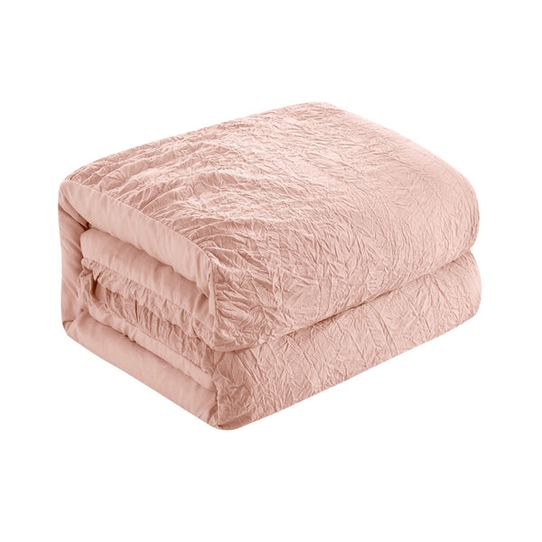 Chic Home Ashford 3 Piece Ruffled Quilt Set