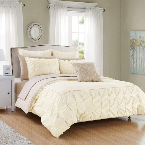 chic home Assen 10 Piece Reversible Comforter Set