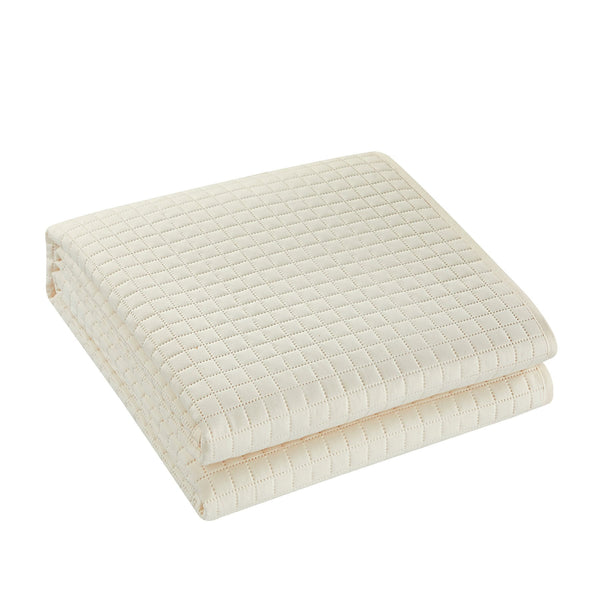 Chic Home Atasha 3 Piece Box Stitched Quilt Set