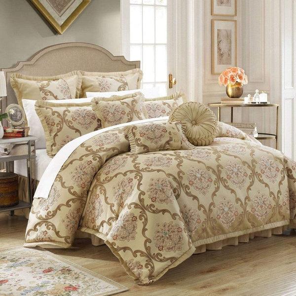 Chic Home Aubrey 9 Piece Jacquard Comforter Set