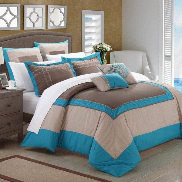 Chic Home Ballroom 11 Piece Hotel Comforter Set