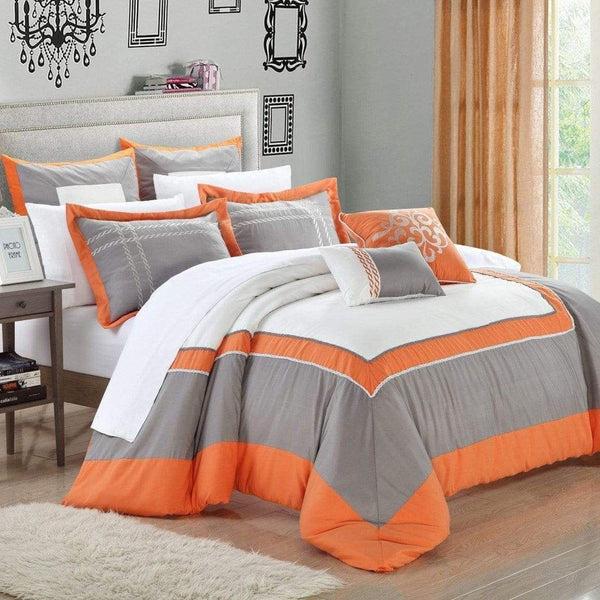 Chic Home Ballroom 11 Piece Hotel Comforter Set