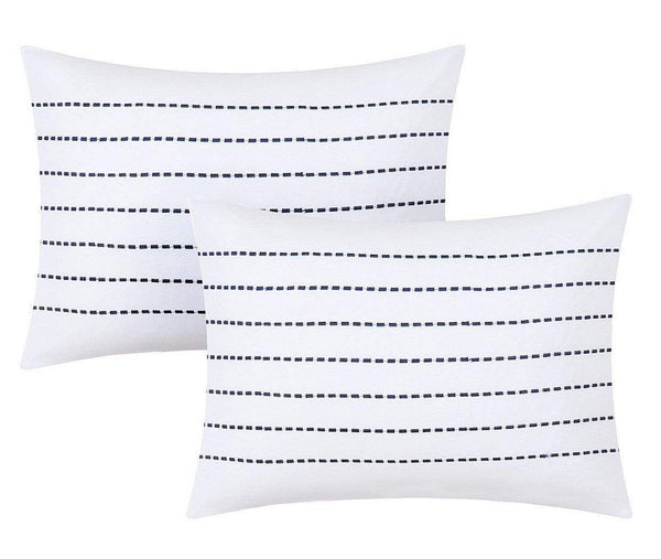 Chic Home Bea 8 Piece Embroidered Duvet Cover Set