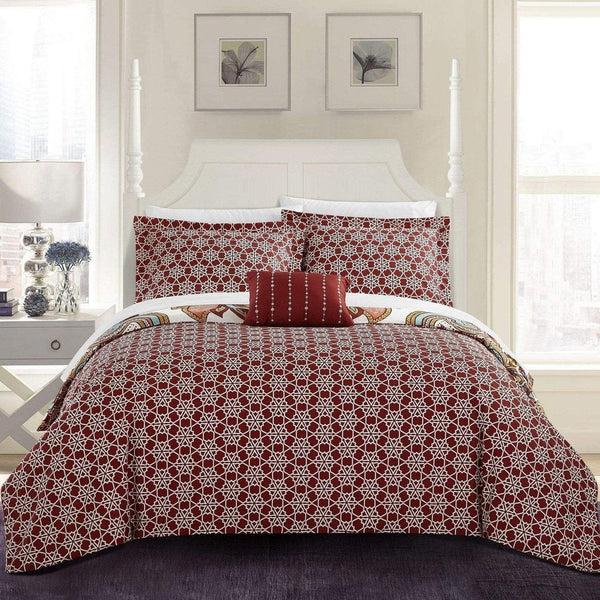Chic Home Belmont 4 Piece Cotton Duvet Cover Set