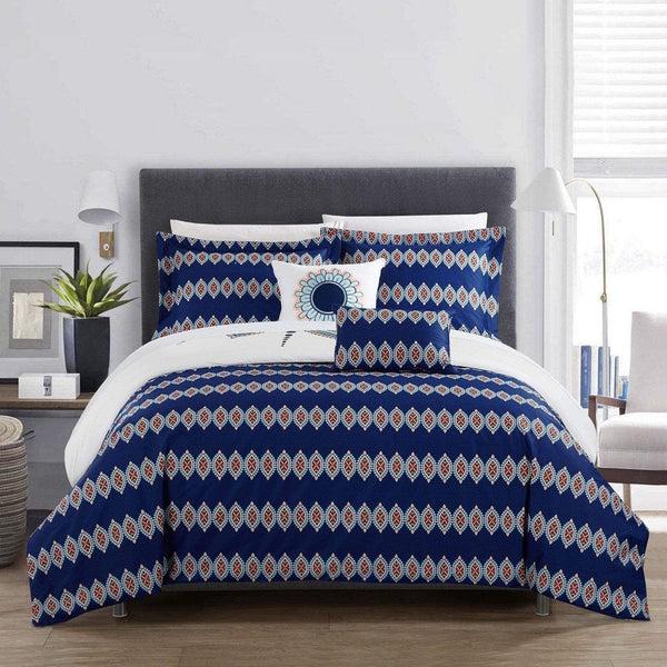 Chic Home Bethany 5 Piece Cotton Comforter Set