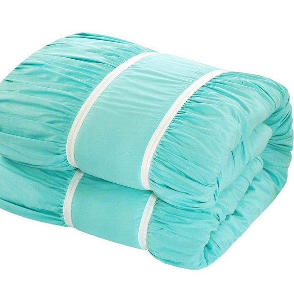Chic Home Betsy 3 Piece Ruffled Duvet Cover Set