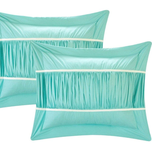 Chic Home Betsy 7 Piece Ruffled Duvet Cover Set