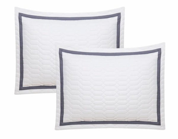 Chic Home Birmingham 3 Piece Hotel Quilt Set