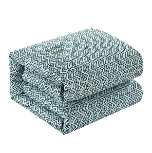 Chic Home Blaine 3 Piece Chevron Duvet Cover Set