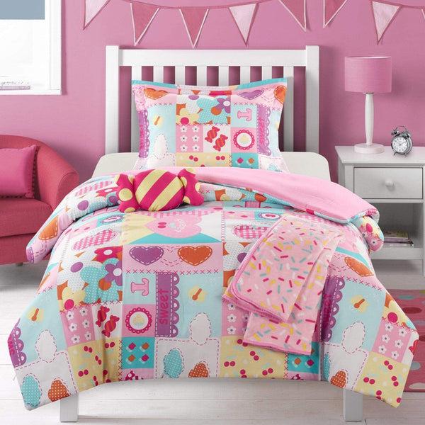 chic home Candy 5 Piece Kids Comforter Set