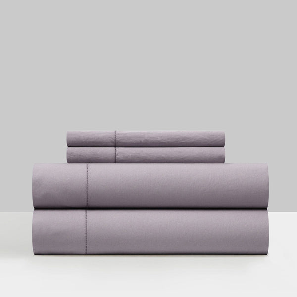 chic home Casey 4 Piece Washed Fabric Sheet Set