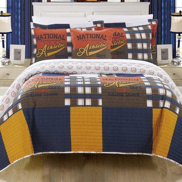 chic home Champion 4 Piece Kids Quilt Set