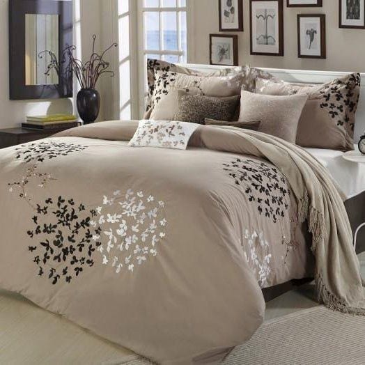chic home Cheila 12 Piece Floral Comforter Set