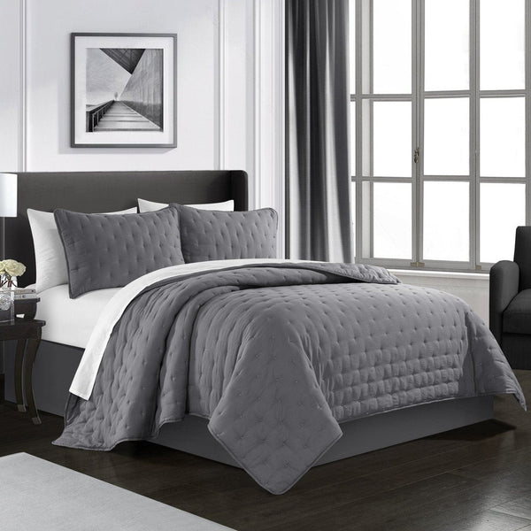 Chic Home Chyle 7 Piece Tufted Quilt Set