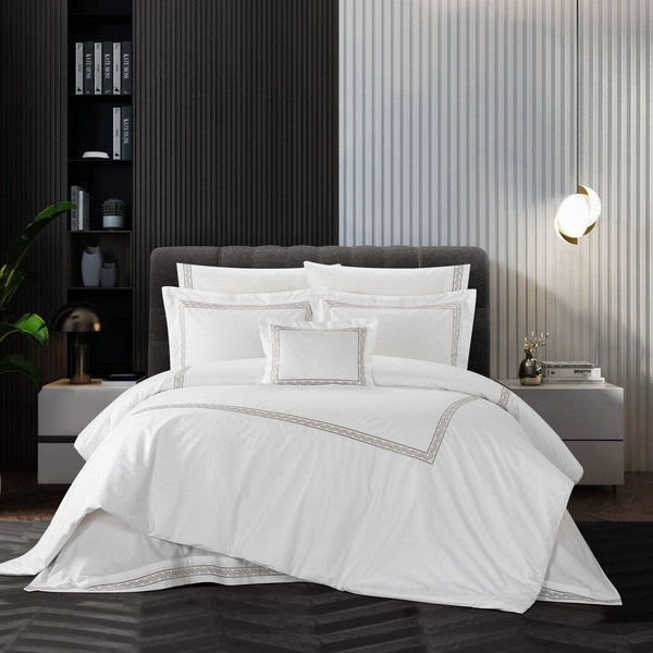 chic home Crete 4 Piece Cotton Comforter Set