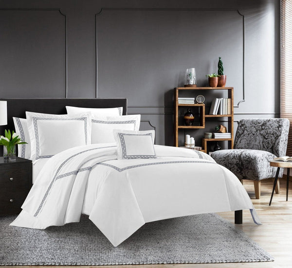 Chic Home Crete 8 Piece Cotton Comforter Set