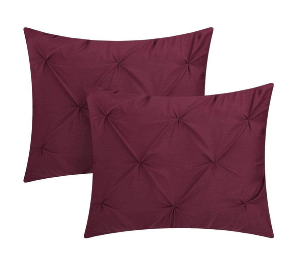 Chic Home Daya 4 Piece Pinch Pleat Duvet Cover Set