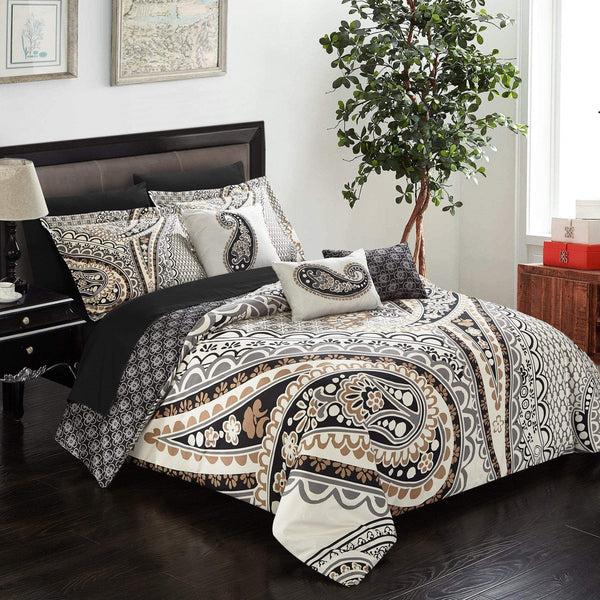 chic home Del Mar 10 Piece Boho Comforter Set