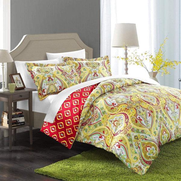 Chic Home Delhi 7 Piece Boho Duvet Cover Set